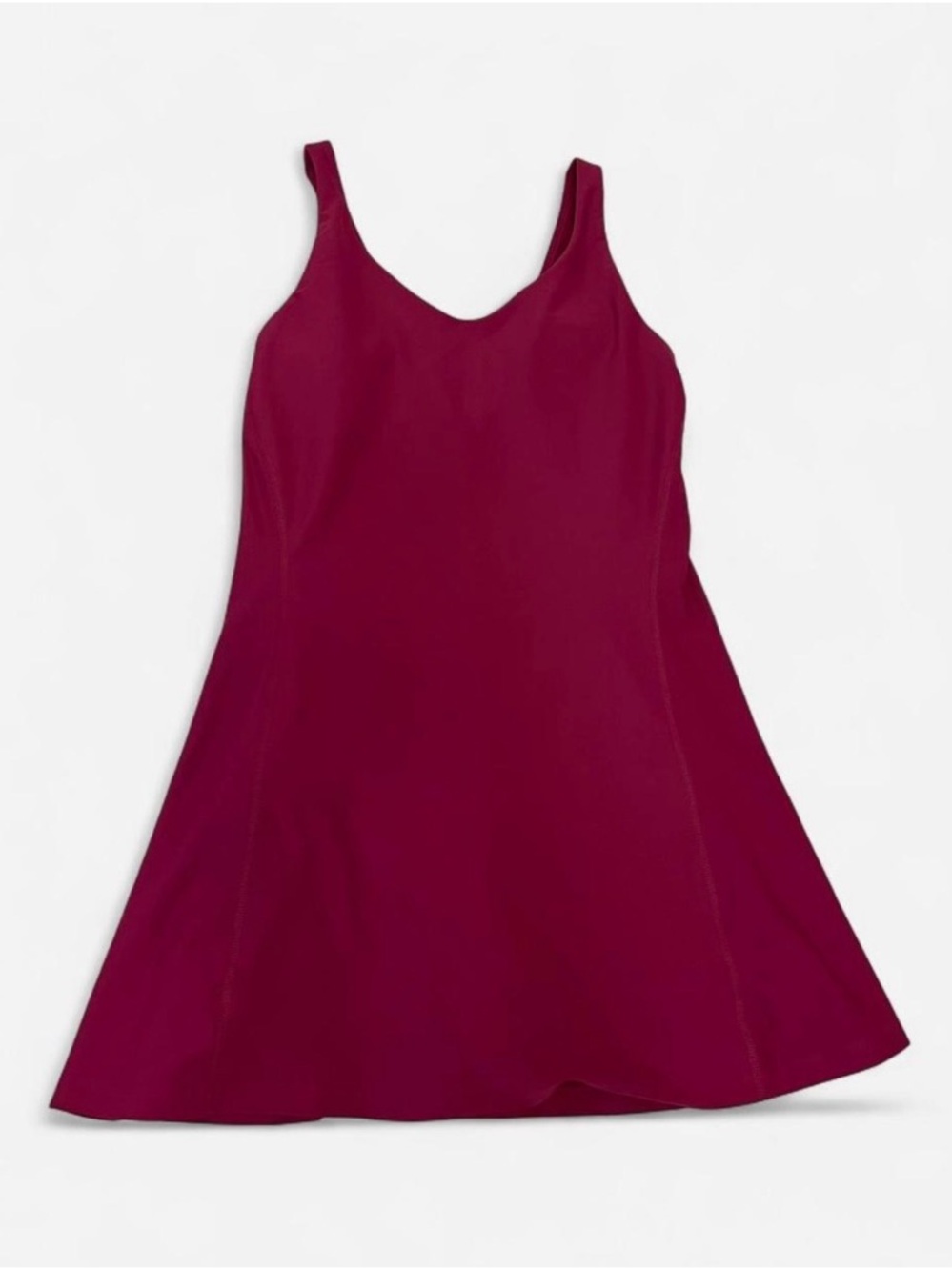 Women’s Athletic Dress Built in shorts Pink Magenta Sports Bra Tennis Golf Small - Picture 2 of 7